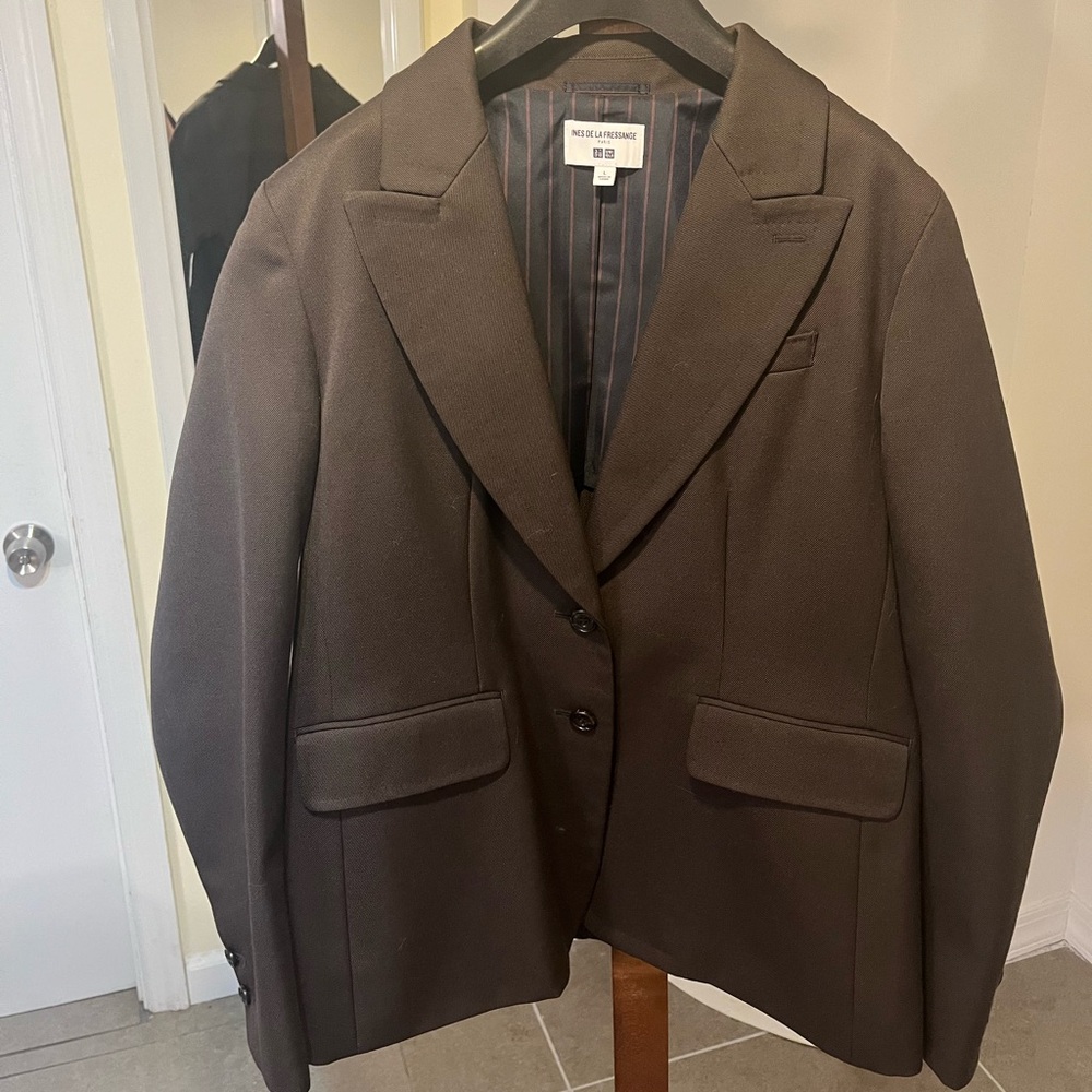 Uniqlo Women's Dark Brown Blazer